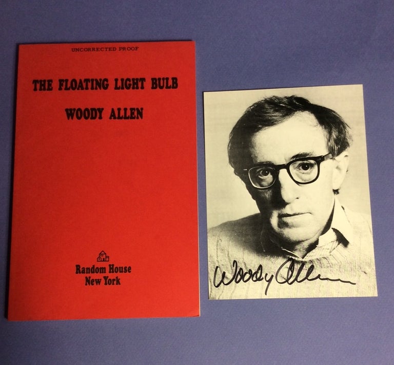 Item #12018 THE FLOATING LIGHTBULB. Signed. Woody Allen