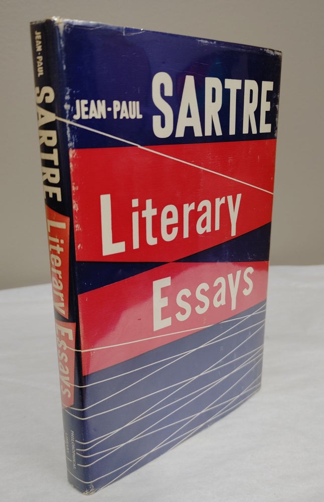 Item #19268 LITERARY ESSAYS. Jean-Paul Sartre
