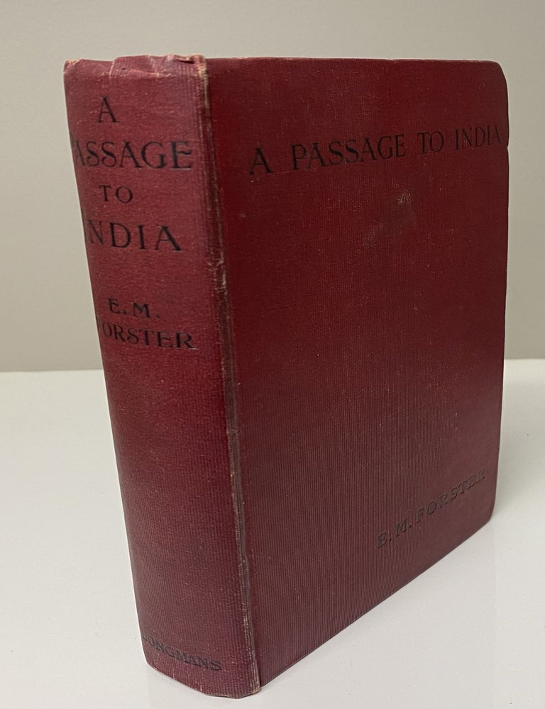 Item #19937 A PASSAGE TO INDIA. E. M. Forster, Edward, Morgan