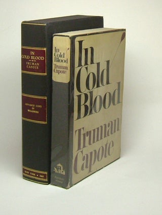 IN COLD BLOOD. A True Account of a Multiple Murder and Its Consequences. ARC.