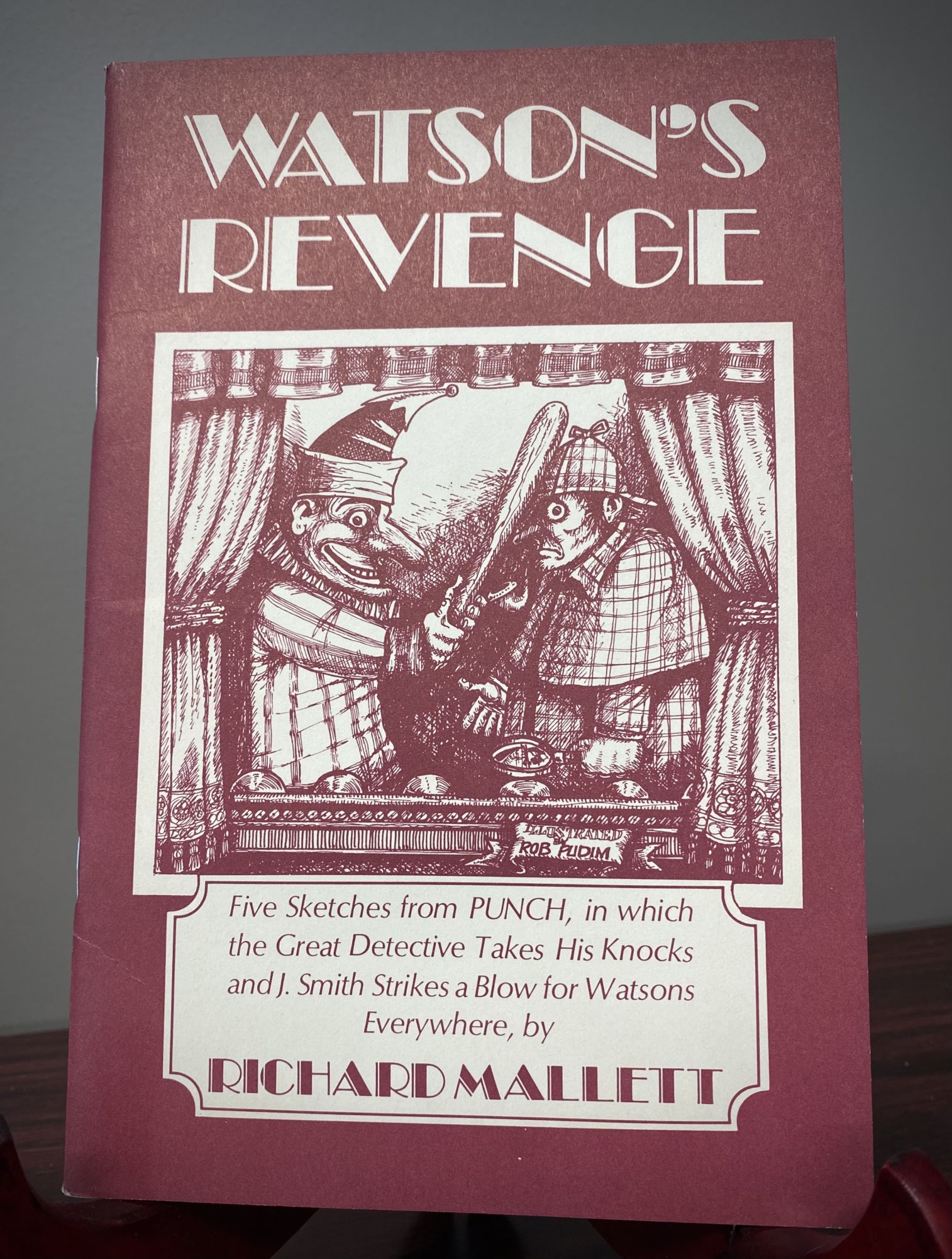 (Doyle, Arthur Conan). Mallett, Richard - Watson's Revenge. Signed