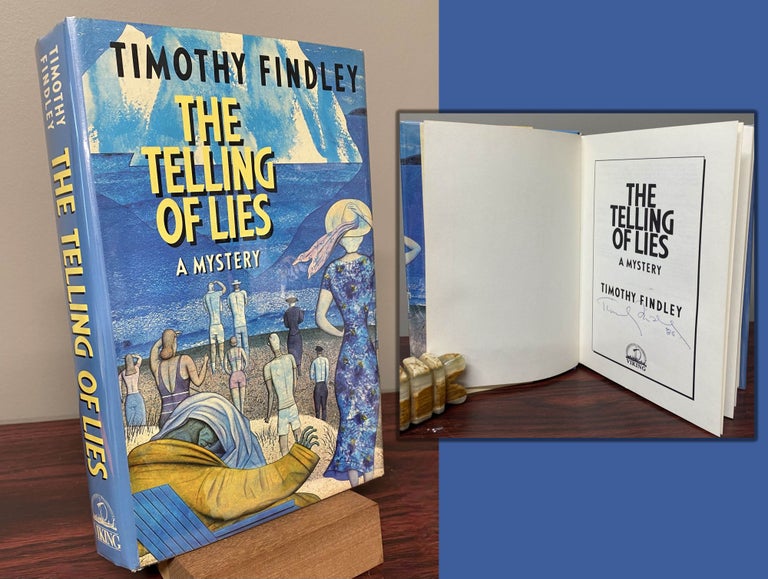 Item #26619 THE TELLING OF LIES. Signed. Timothy Findley