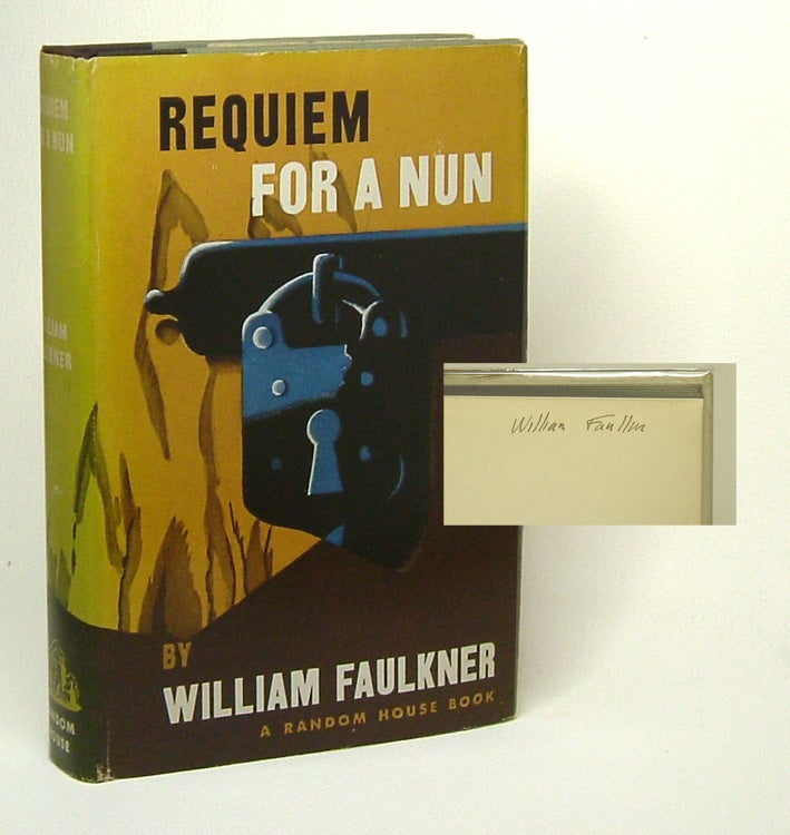 REQUIEM FOR A NUN. Signed. William Faulkner.