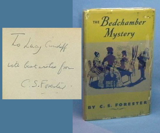 Item #27096 THE BEDCHAMBER MYSTERY. Inscribed. C. S. Forester.