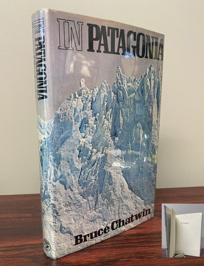 Item #27171 IN PATAGONIA. Bruce Chatwin