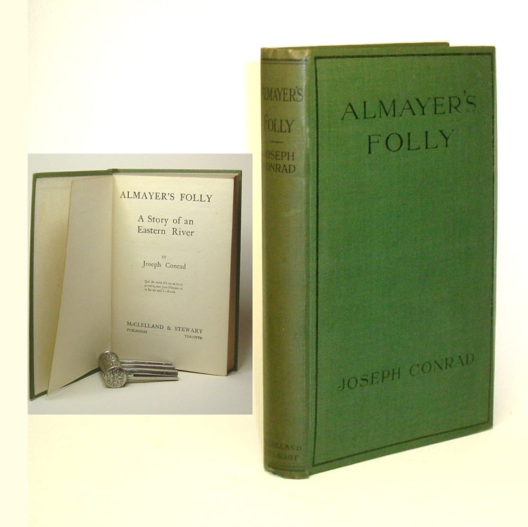 Item #27537 ALMAYER'S FOLLY. THE STORY OF AN EASTERN RIVER. Joseph Conrad.