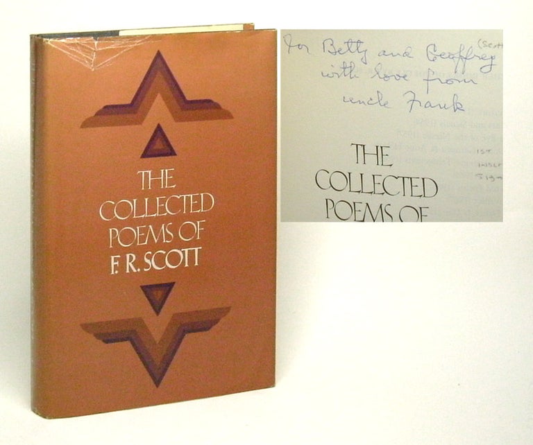 Item #28080 THE COLLECTED POEMS OF F.R. SCOTT. Signed. F. R. Scott