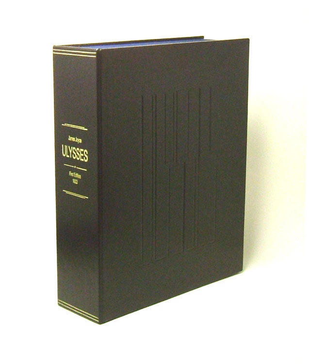 Item #29047 ULYSSES.Custom Collector's 'Sculpted' Clamshell Case Only. James Joyce