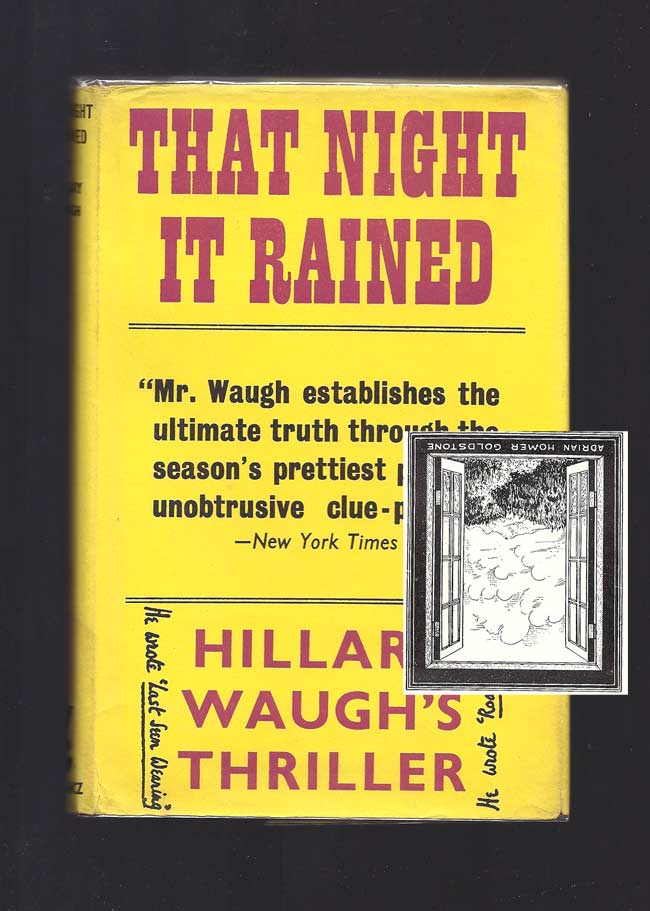 Item #29468 THAT NIGHT IT RAINED. Hillary Waugh