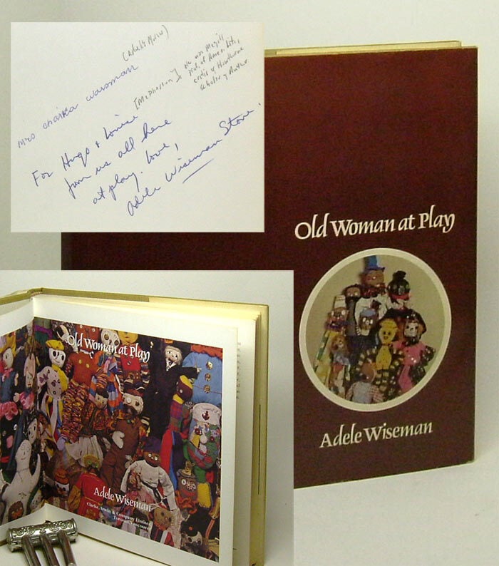 Item #29500 OLD WOMAN AT PLAY. Signed. Adele Wiseman