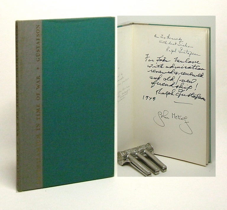 Item #29524 EPITHALAMIUM IN TIME OF WAR. A Poem. Signed. Ralph Gustafson