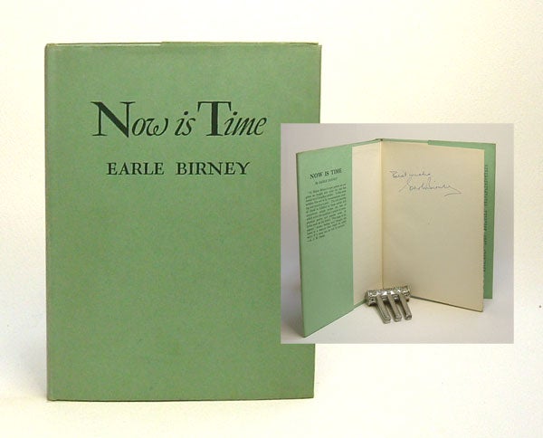Item #29712 NOW IS TIME. Earl Birney