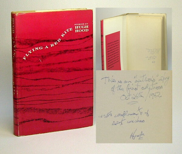 Item #29739 FLYING A RED KITE. Signed. Hugh Hood