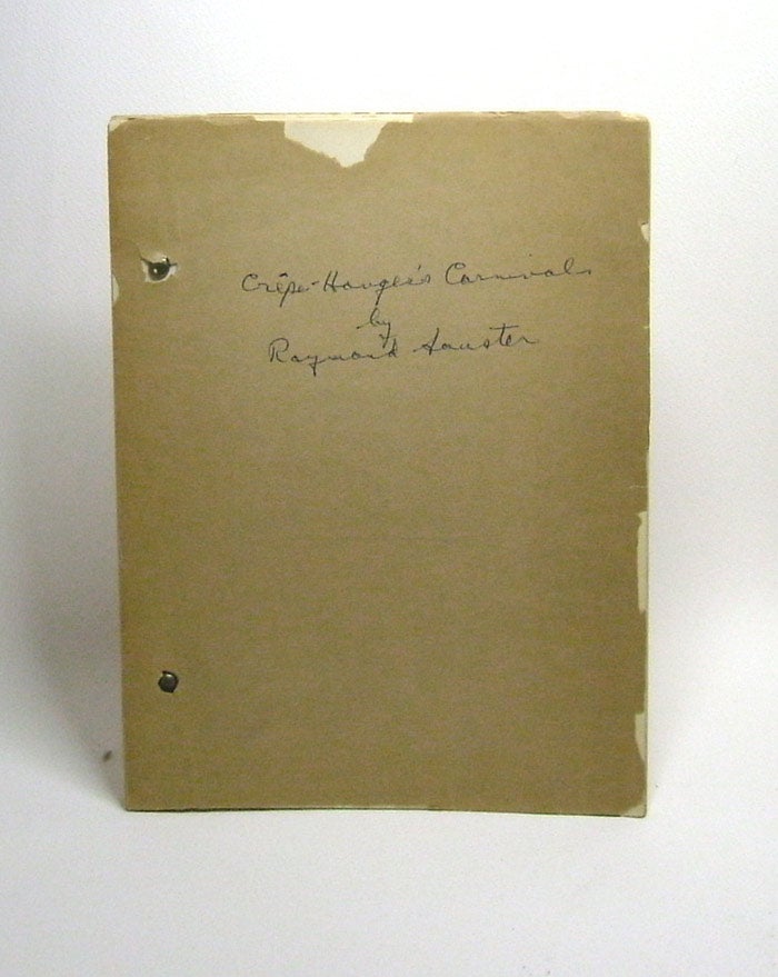 Item #29787 CREPE-HANGER'S CARNIVAL: Selected Poems 1955-58. Raymond Souster.