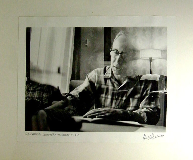 Item #29799 Original Photograph By John Reeves. Raymond Souster, John Reeves