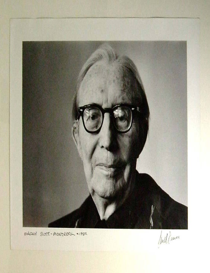 Item #29800 Original Photograph By John Reeves. F. R. Scott, John Reeves
