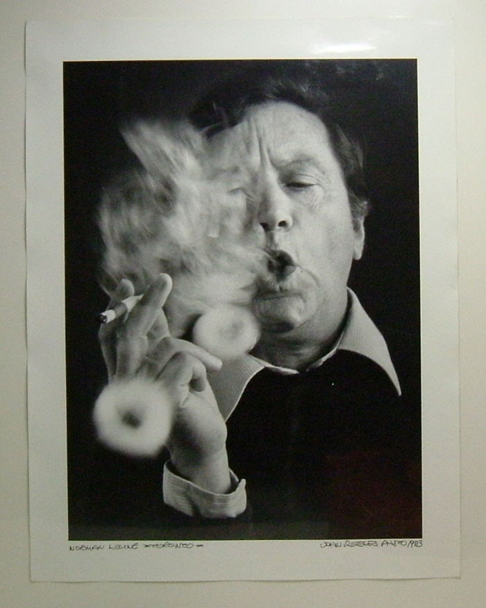 Item #29804 Original Photograph By John Reeves. Norman Levine, John Reeves