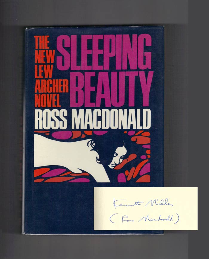 Item #30074 SLEEPING BEAUTY. Signed. Kenneth Millar, Ross MacDonald