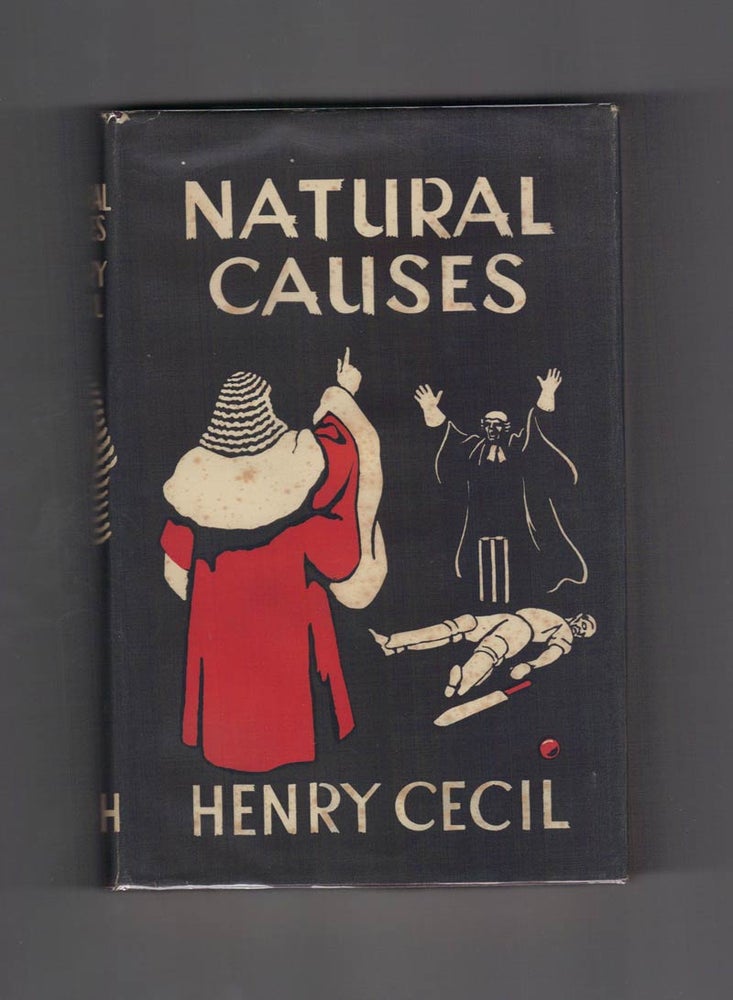 Item #30118 NATURAL CAUSES. Signed. Henry Cecil.