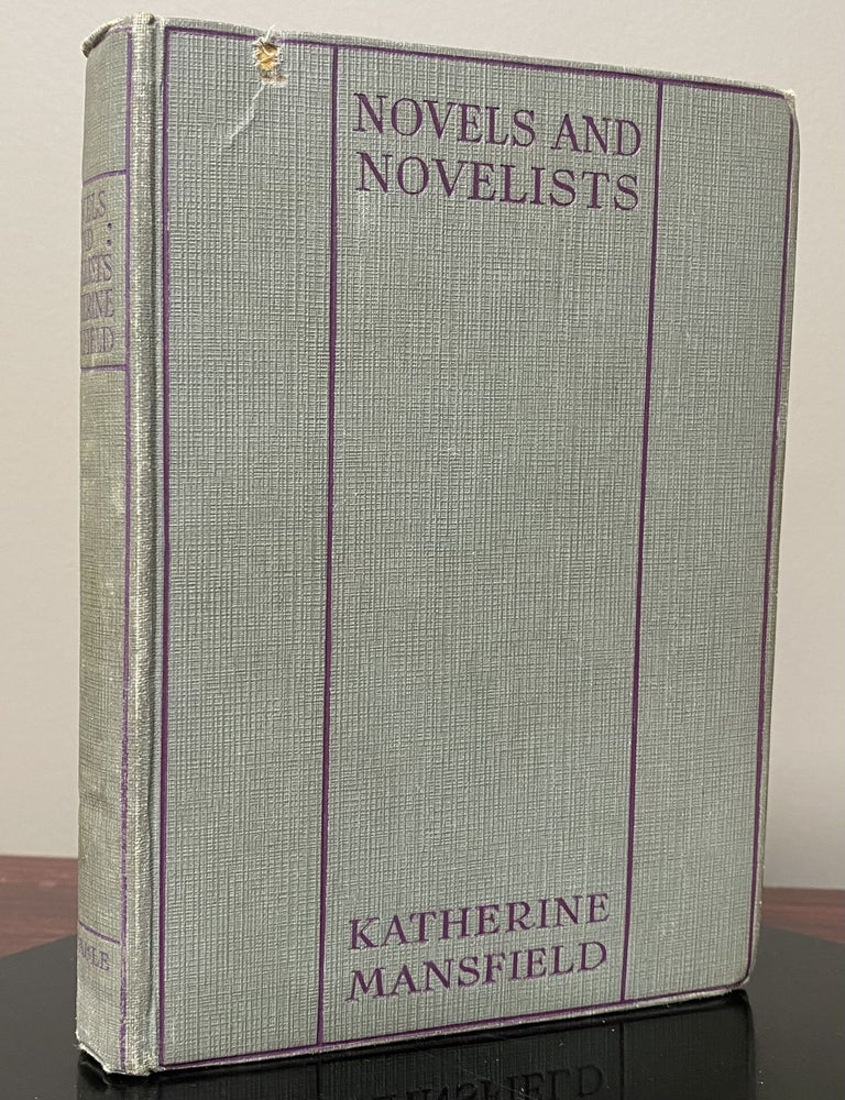 Item #30311 NOVELS & NOVELISTS Edited by J. Middleton Murry. Katherine Mansfield
