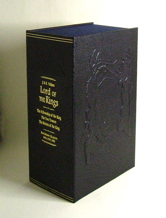 Item #30422 THE LORD OF THE RINGS Custom Clamshell Collector's Case. J. R. R. Tolkien.