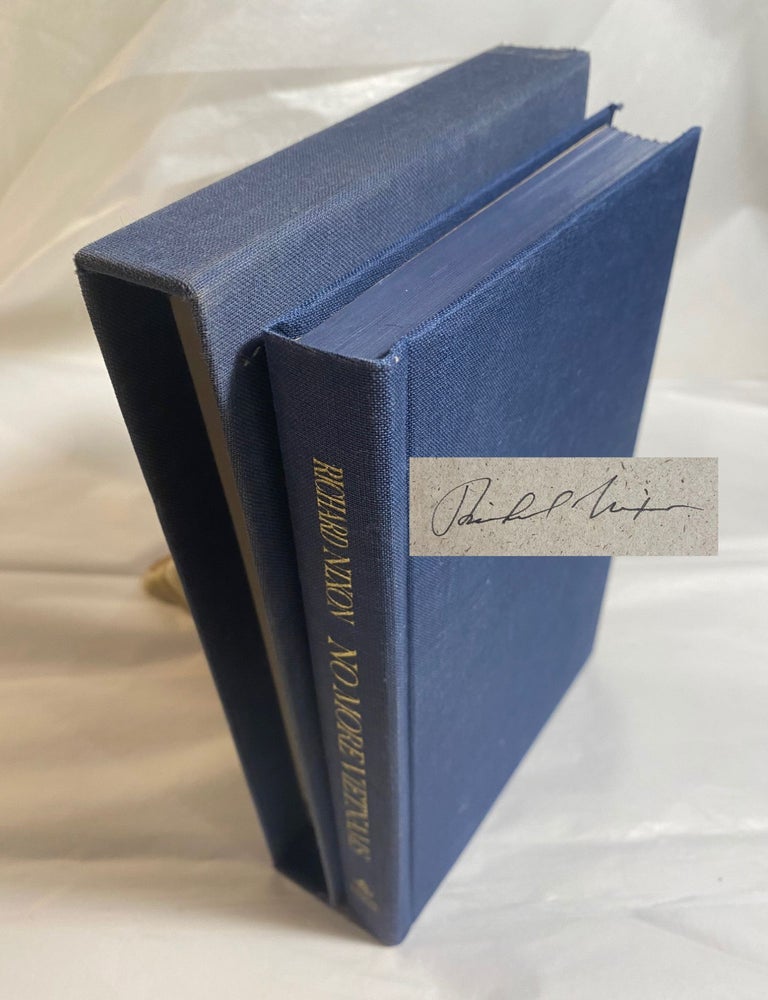 Item #30668 NO MORE VIETNAMS. Signed by President Nixon. Richard Nixon