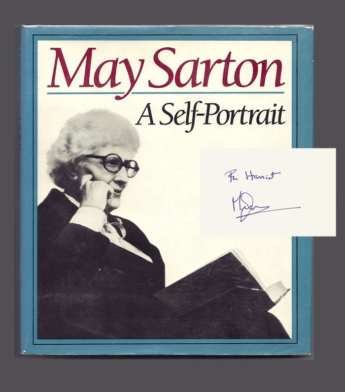 Item #30724 MAY SARTON. A SELF-PORTRAIT. Signed. May Sarton