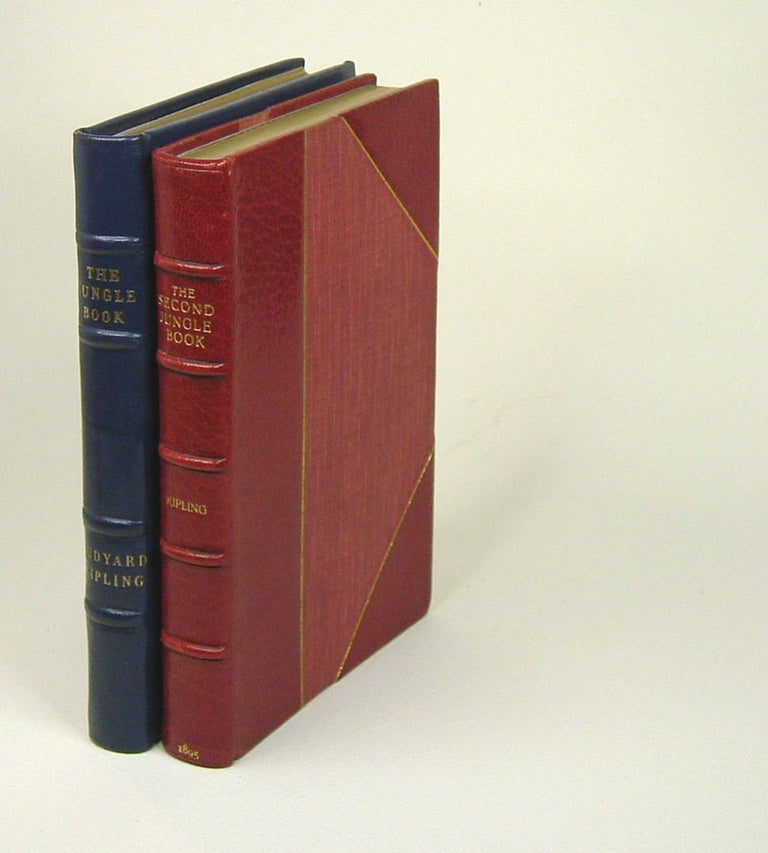 Item #30819 THE JUNGLE BOOK AND THE SECOND JUNGLE BOOK. Rudyard Kipling.