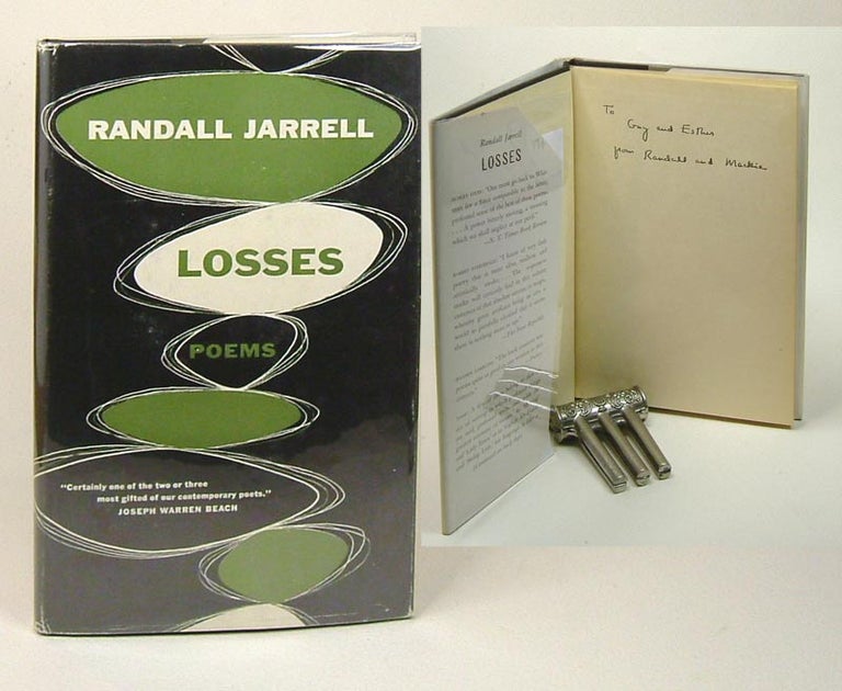 Item #30967 LOSSES. Signed. Randall Jarrell
