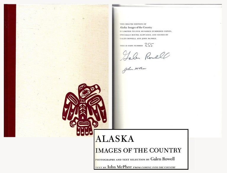 Item #31169 ALASKA. IMAGES OF THE COUNTRY. Signed. John McPhee