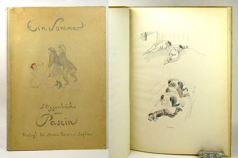 Item #31191 EIN SOMMER SKIZZENBUCH VON PASCIN. Signed. Jules Pascin, Illustrations, 1885 - 1930