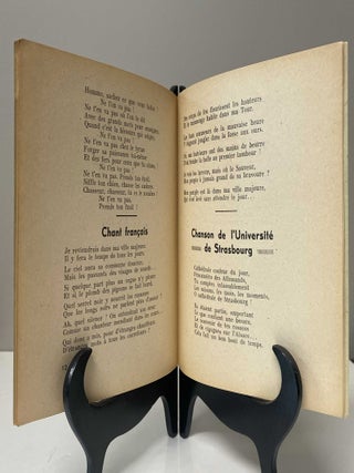 NEUF CHANSONS INTERDITES. 1942-1944. &lrm;[Nine forbidden songs, 1942-1944.]