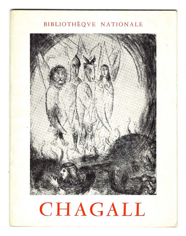 Item #31340 CHAGALL, L'OEUVRE GRAVE. Marc Chagall.