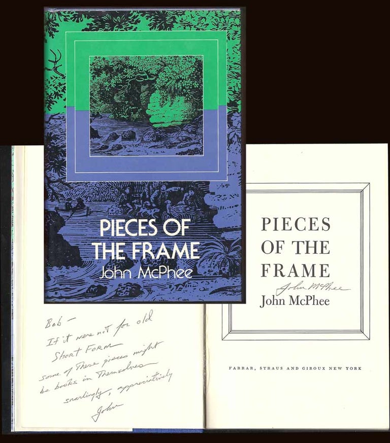 Item #31360 PIECES OF THE FRAME. Signed. John McPhee