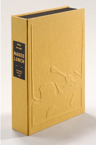 Item #31436 NAKED LUNCH. Collector's Clamshell Case Only. William S. Burroughs.