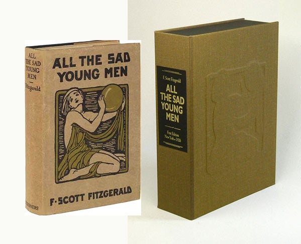 Item #31451 ALL THE SAD YOUNG MEN. Custom Clamshell Case. Fitzgerald F. Scott.