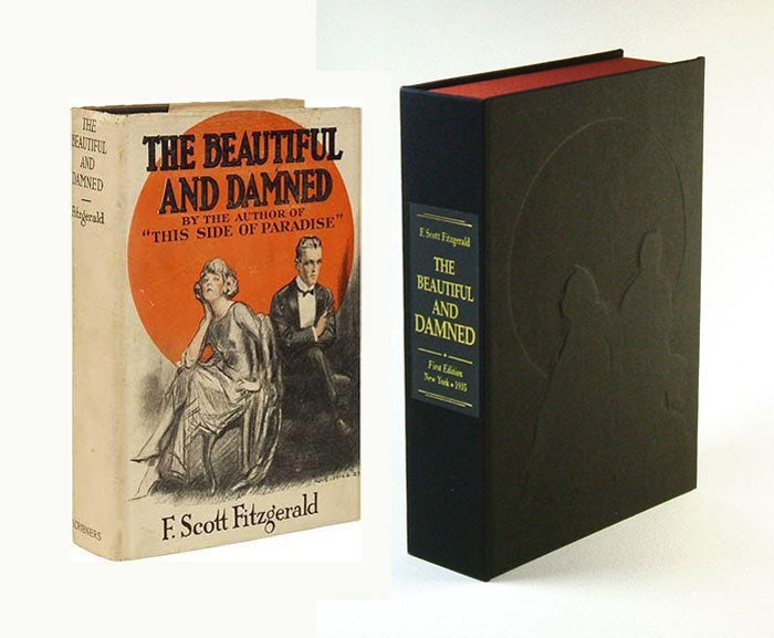 Item #31453 THE BEAUTIFUL AND DAMNED. Custom Clamshell Case. Fitzgerald F. Scott
