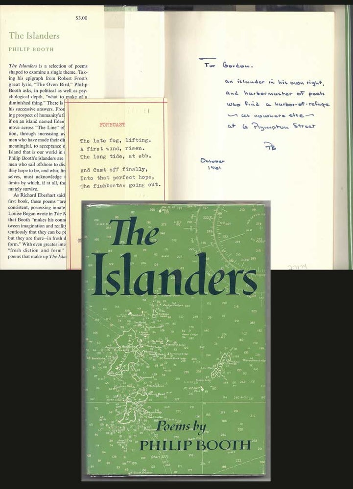 Item #31507 THE ISLANDERS. Signed. Philip Booth.