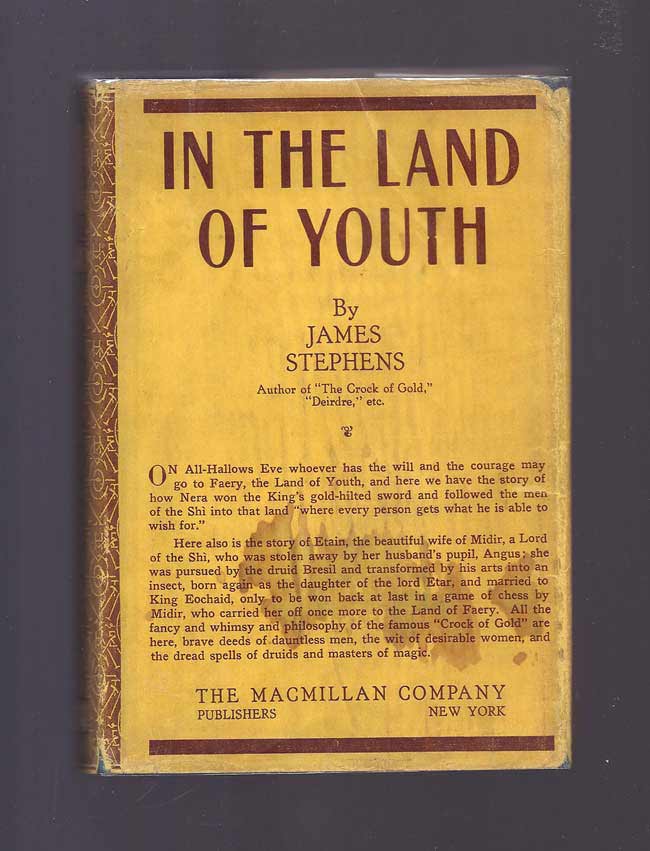 Item #31565 IN THE LAND OF YOUTH. James Stephens.
