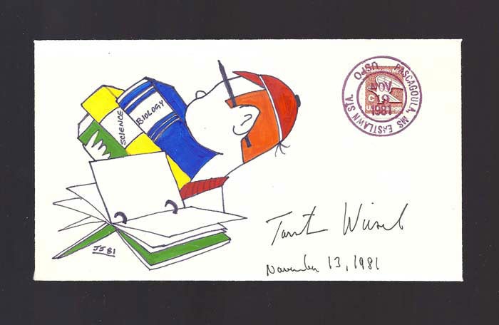Item #31643 Signed FDC - First Day Cover. Nobel Prize. Torsten Nils Wiesel, 1924 -.