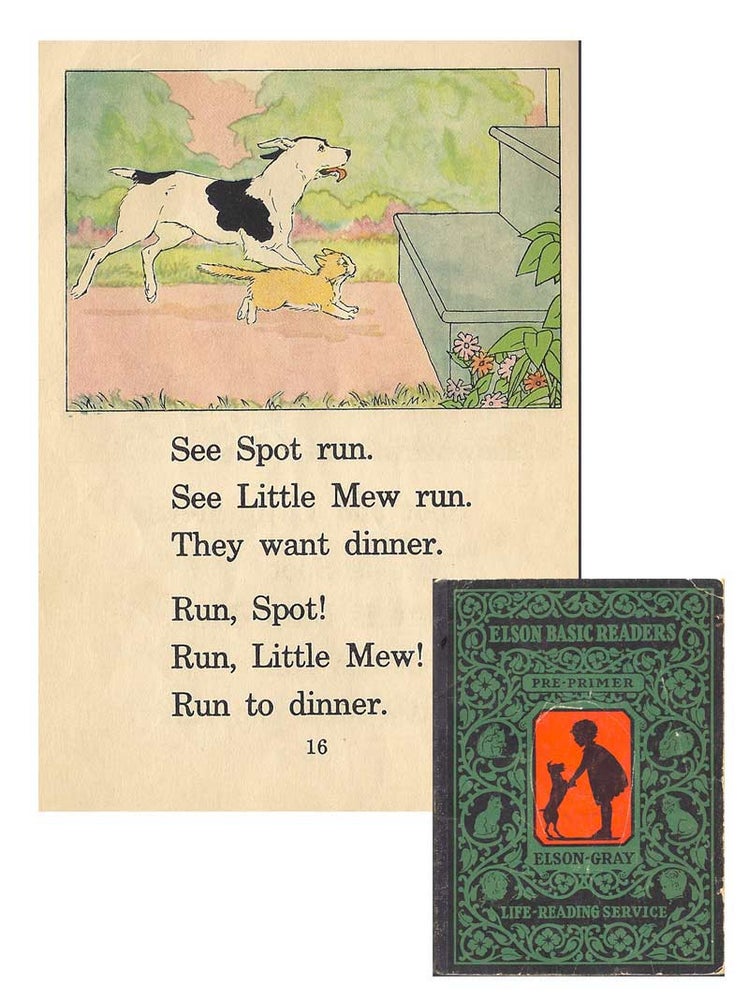 Item #31658 ELSON-GRAY BASIC READER. PRE-PRIMER [Dick and Jane]. William H. Elson, William S. Gray