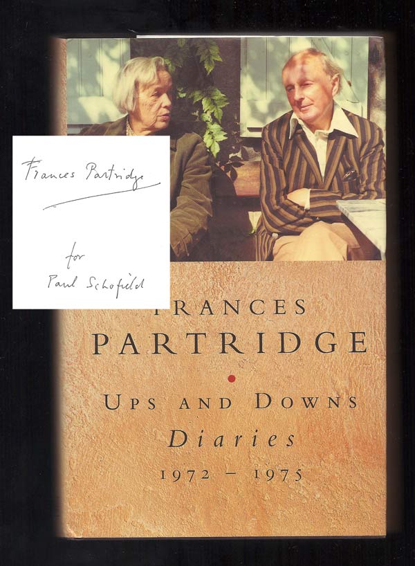 Item #31738 UPS AND DOWNS. Diaries. 1972 - 1975. Signed. Bloomsbury Group, Frances Partridge