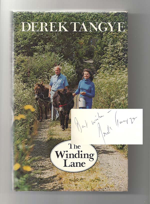 Item #31776 THE WINDING LANE. Signed. Derek Tangye.