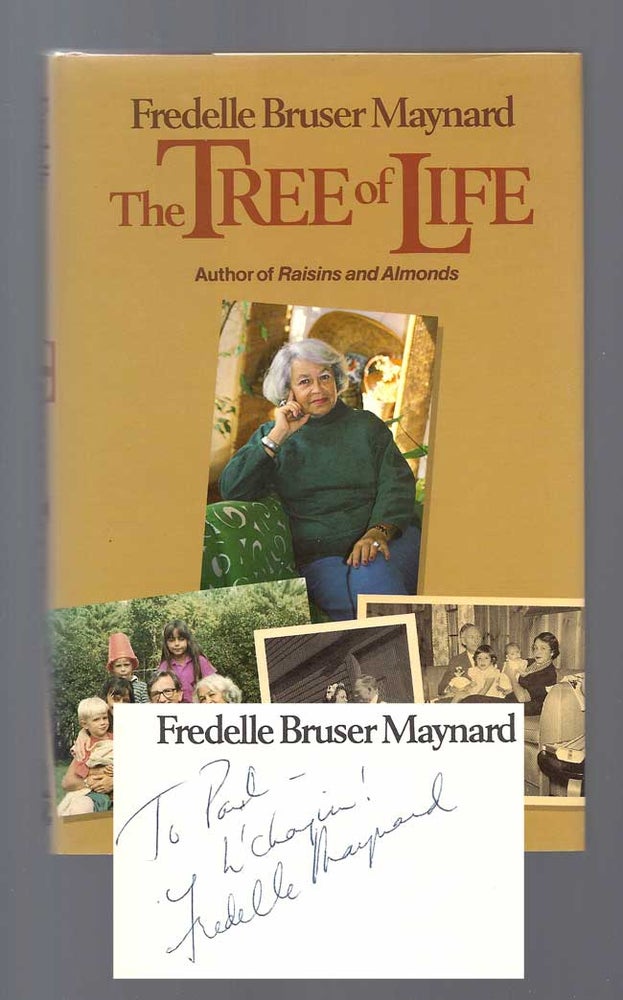 Item #31888 THE TREE OF LIFE. Inscribed. Fredelle Bruser Maynard.
