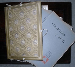 COLLECTION S. BING. Objets d'art et peintures du Japon et de la Chine. 6 Magnificent Volumes Complete / Portfolio