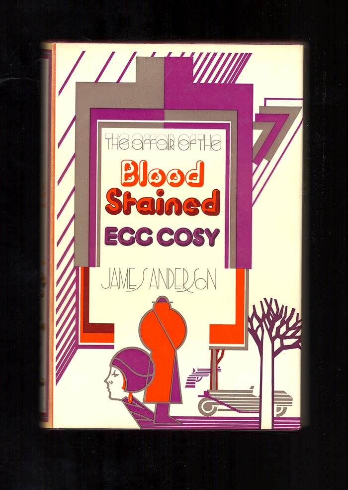 Item #31957 THE AFFAIR OF THE BLOOD STAINED EGG COSY. James Sanderson