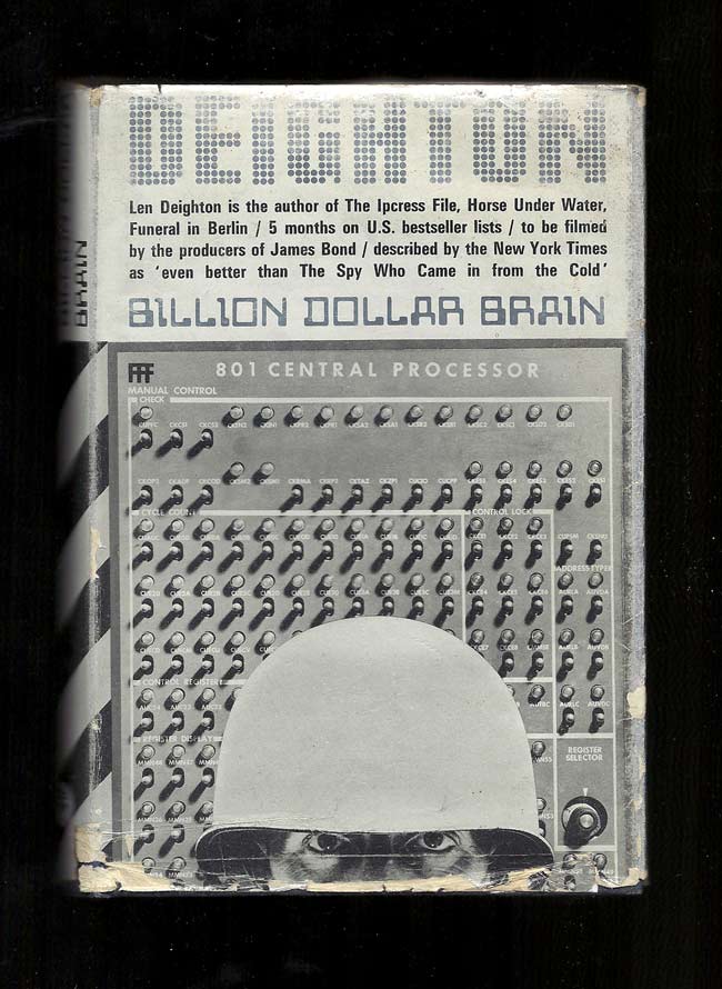 Item #31974 BILLION DOLLAR BRAIN. Len Deighton