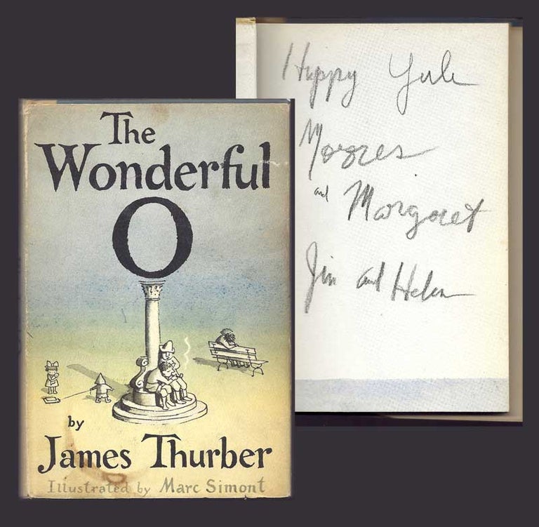 Item #32040 THE WONDERFUL O. Inscribed. James Thurber.