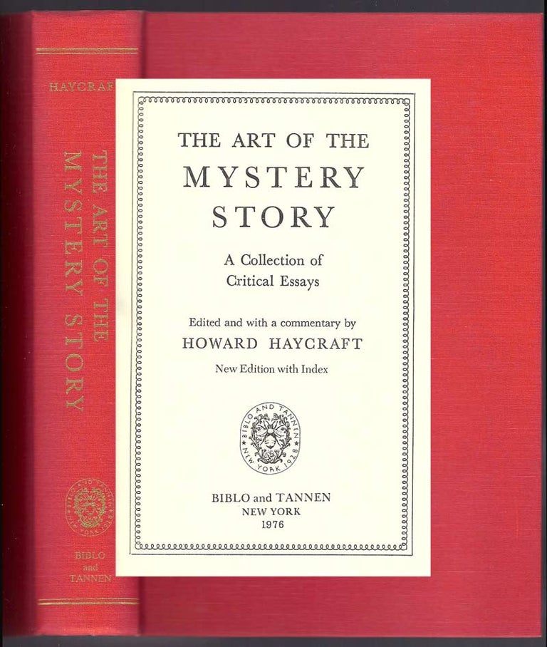 Item #32089 THE ART OF THE MYSTERY STORY. Howard Haycraft