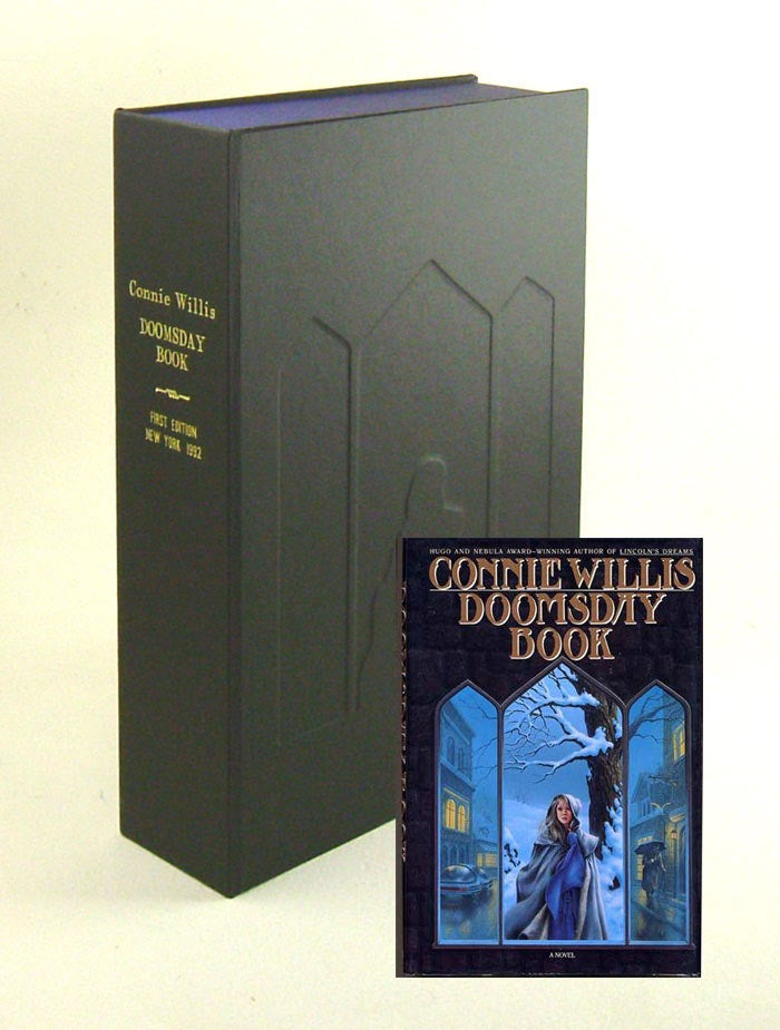Item #32131 DOOMSDAY BOOK. Custom Clamshell Case Only. Connie Willis.
